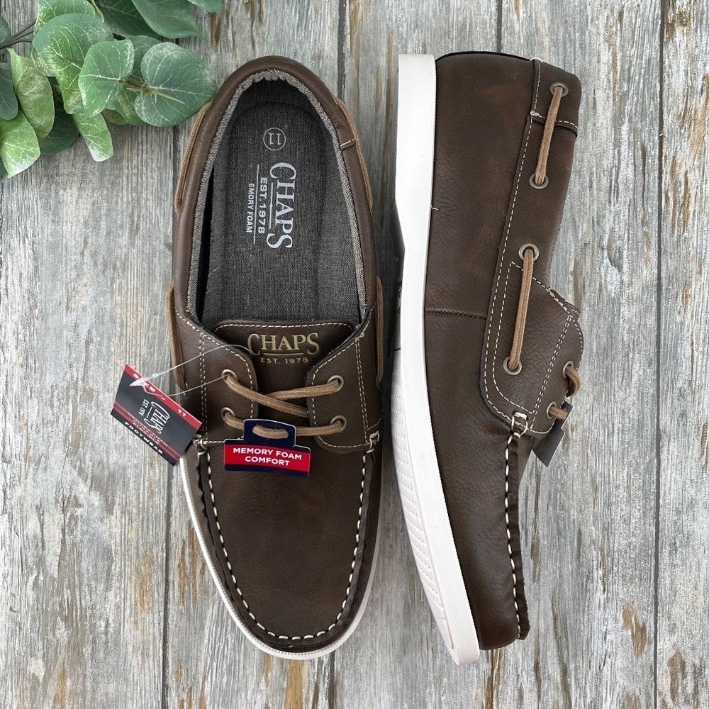 Men’s Chaps Benny Boat Shoes Size 11